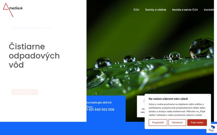 Screenshot of cov-topas.sk