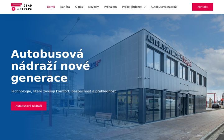 Skärmbild av cova.cz