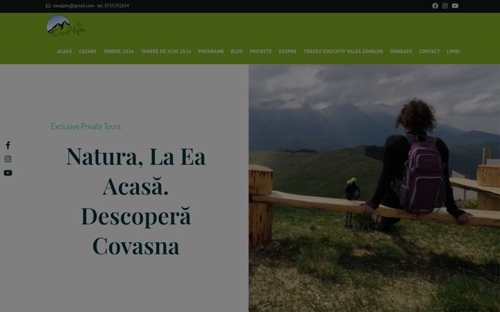Screenshot of covalpin.ro