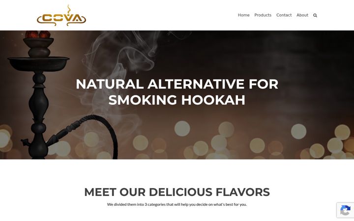 Screenshot of covatobacco.com