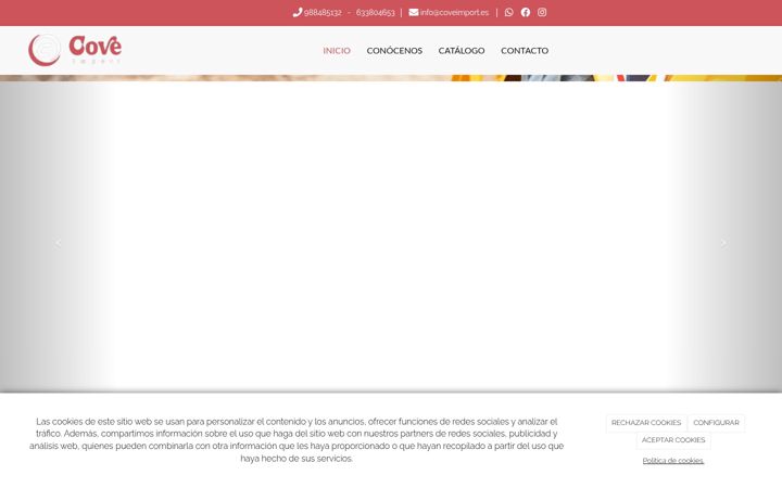 Screenshot of coveimport.es