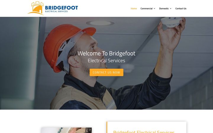 Screenshot ta' covelectrician.co.uk