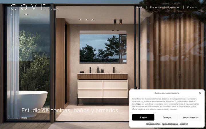 Screenshot of coveliving.es