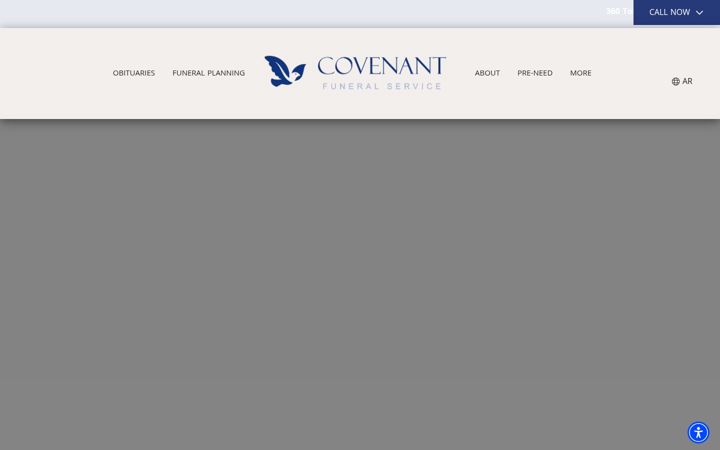 Screenshot of covenantfuneralservice.com