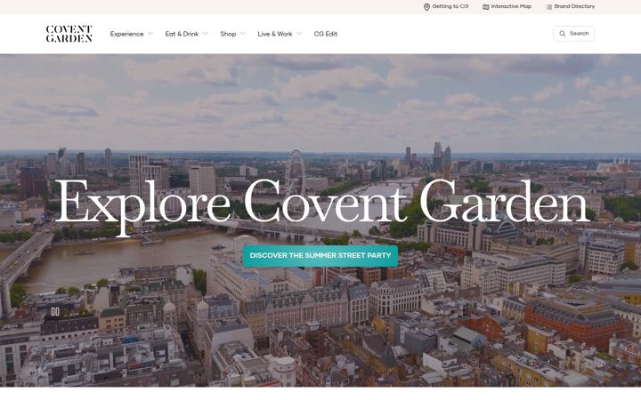 Screenshot of coventgarden.london