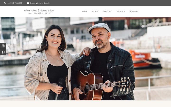 Screenshot of cover-duo.de
