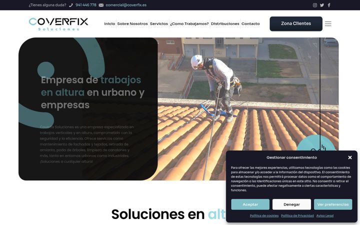 Ekrano kopija coverfix.es