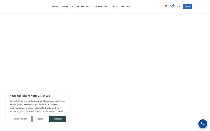 Screenshot of coveringvoitures.be