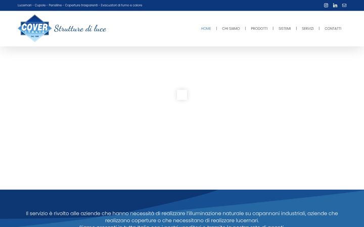Posnetek zaslona coveritalia.it