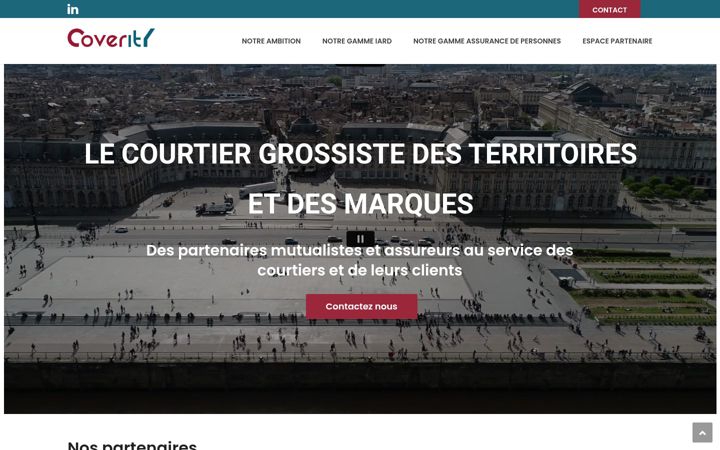Screenshot of coverity.fr