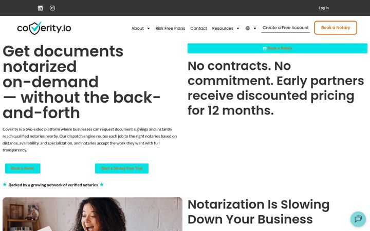 Screenshot of coverity.io