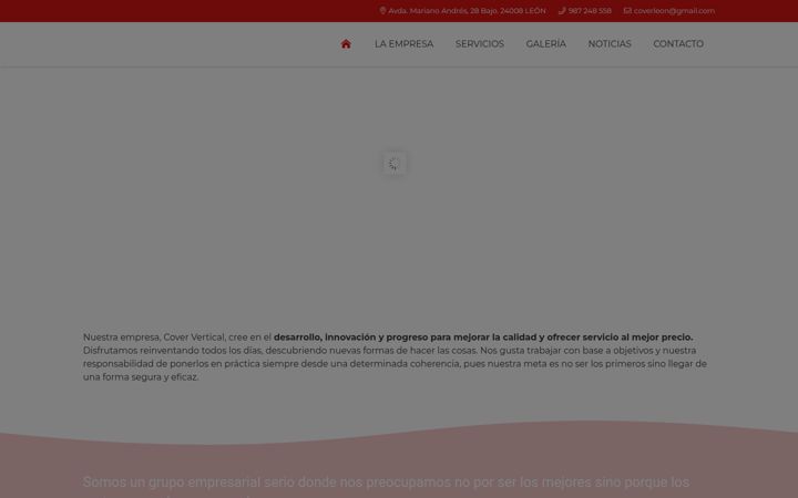 Screenshot of coverleon.com