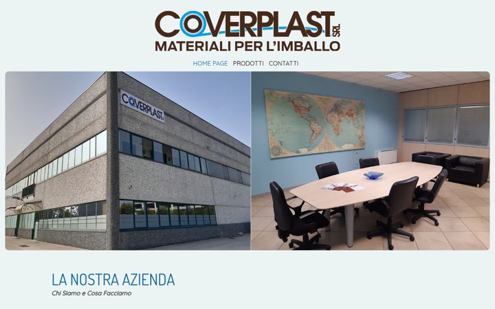 Screenshot di coverplast.net