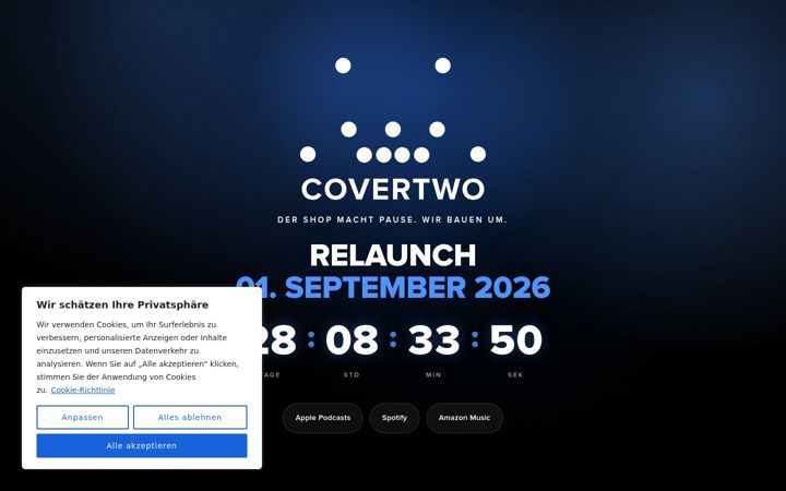 Screenshot of covertwo.de