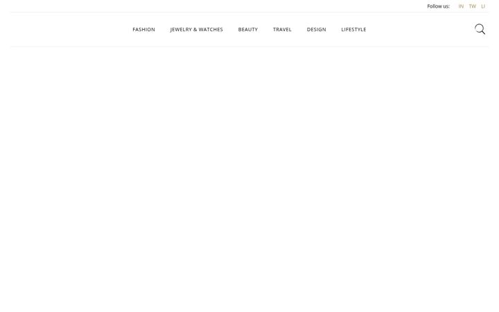 Screenshot of covetingmagazine.com