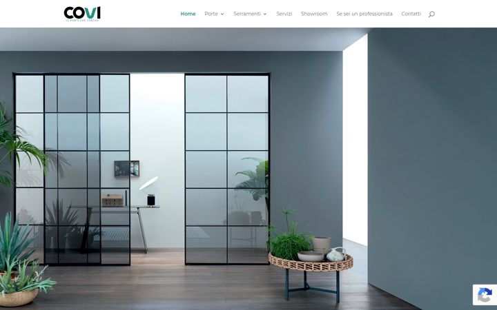 Screenshot of covi.it