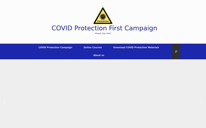 Képernyőkép: covidprotectionfirst.org