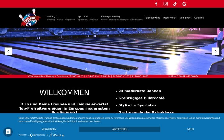 Screenshot of covidtest-dinslaken.de