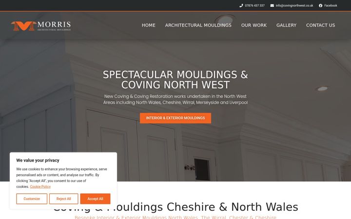 Screenshot of covingnorthwest.co.uk