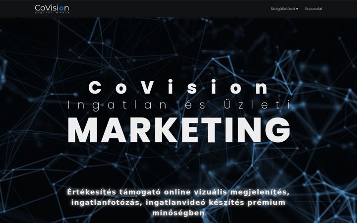 Screenshot of covision.hu