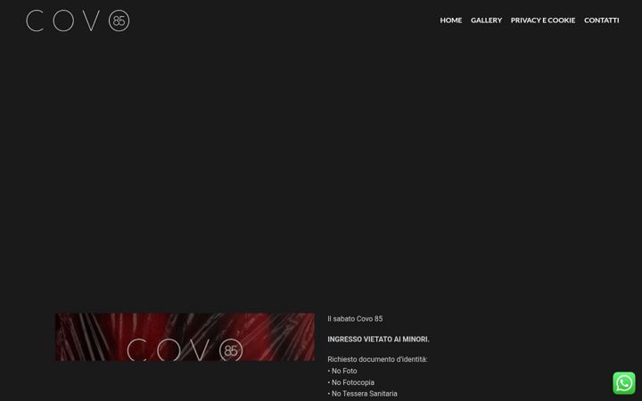 Screenshot of covo85.it