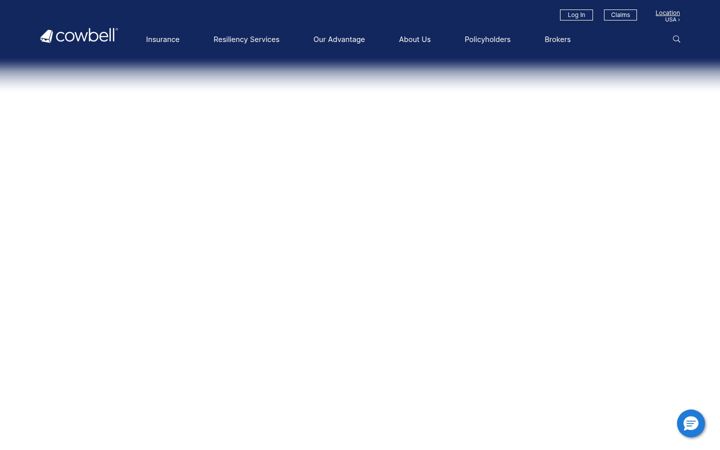 Screenshot of cowbell.insure