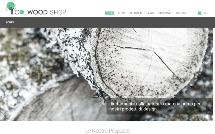 Screenshot of cowood.it