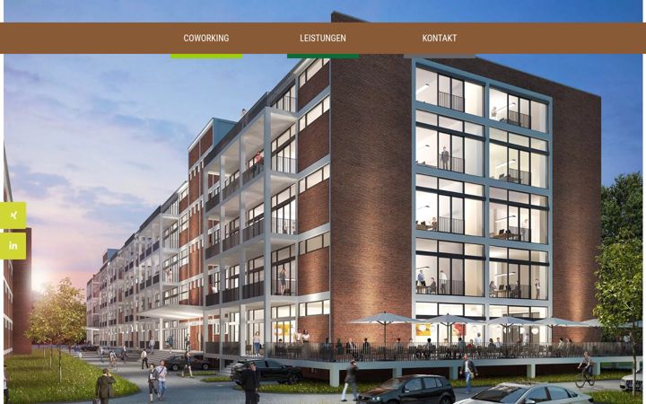 Screenshot of cowork-bremen.de