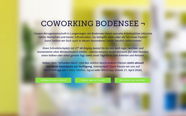 Screenshot of coworking-bodensee.de