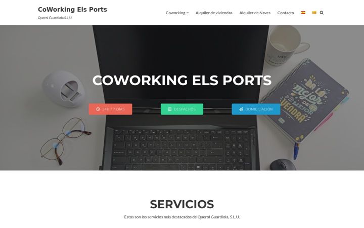Screenshot of coworkingelsports.es