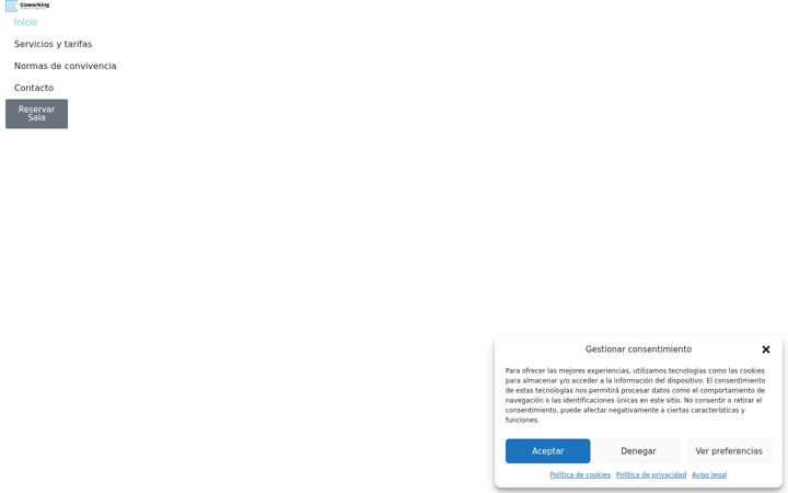 Screenshot of coworkingensanchedevallecas.es
