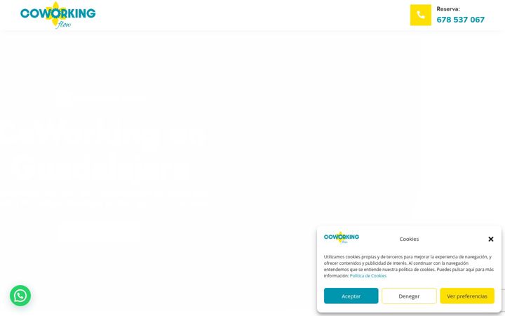 Screenshot of coworkingflow.com