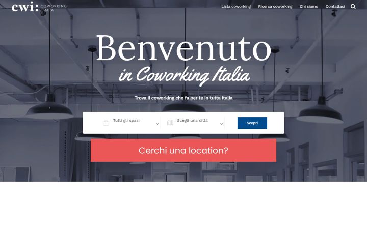 Képernyőkép: coworkingitalia.org