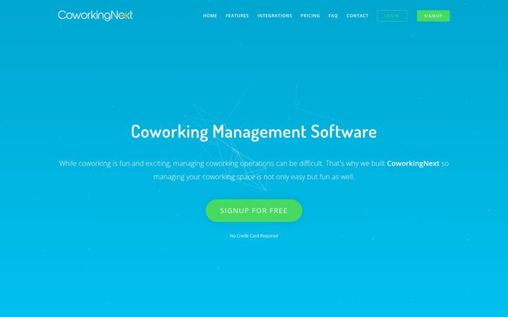 Screenshot of coworkingnext.com
