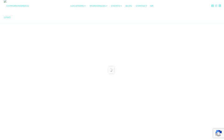 Screenshot of coworkingreece.com