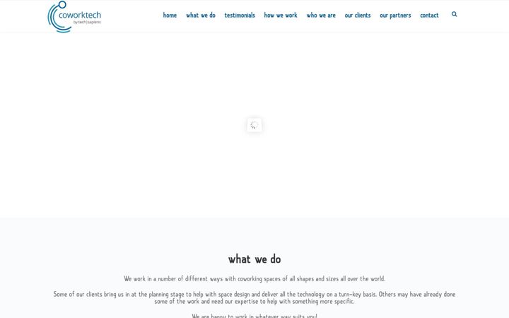 Screenshot von coworktech.io