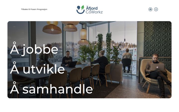 Ekraanipilt saidist coworkz.no