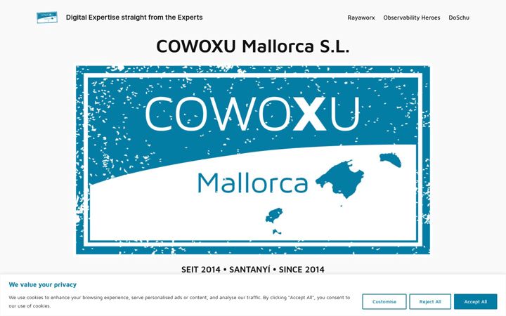 Екранна снимка на cowoxu.eu