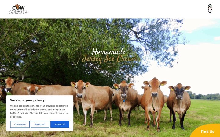 Képernyőkép: cowshack.co.uk