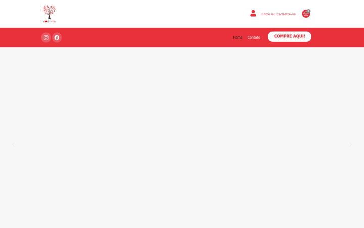 Screenshot of coximdecoracao.com.br
