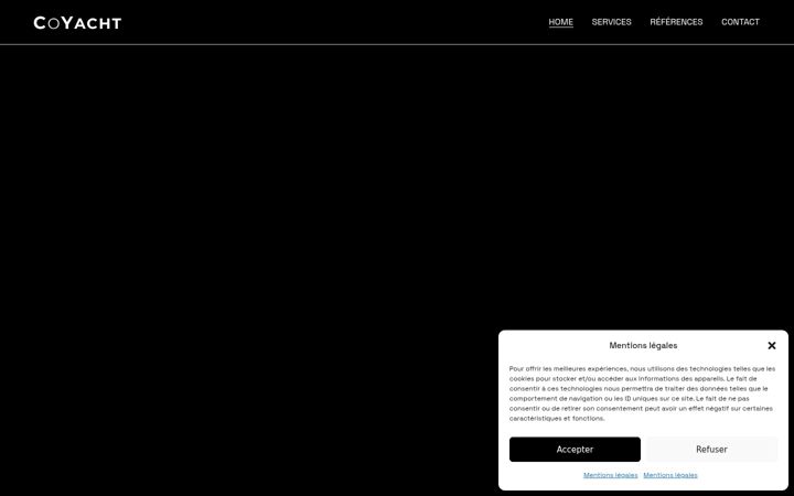 Screenshot von coyacht.fr