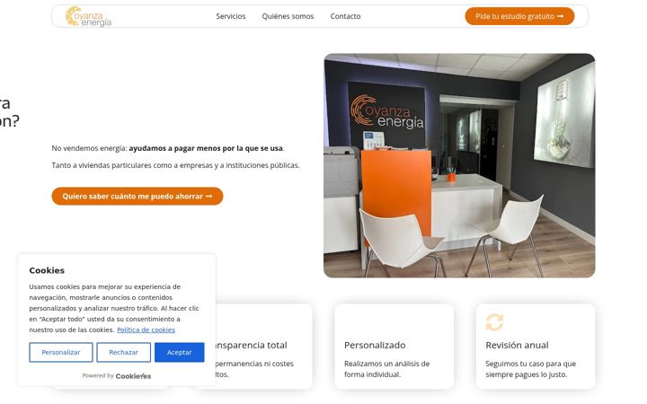 Screenshot of coyanzaenergia.es