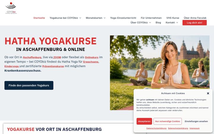 Screenshot of coyobiz.eu