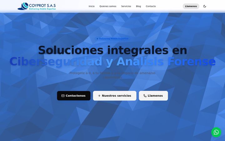 Screenshot of coyprot.com