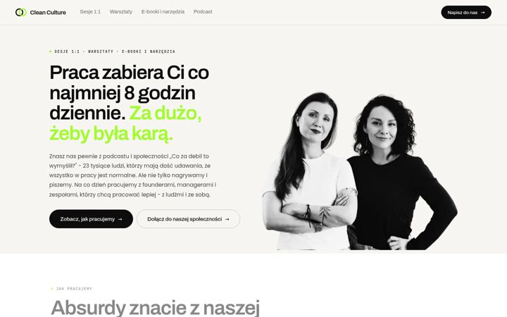 Screenshot of cozadebiltowymyslil.pl