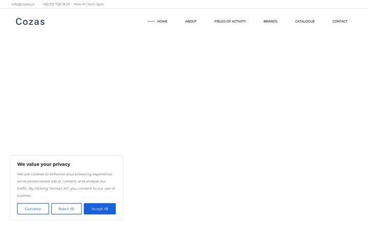 Screenshot of cozas.co