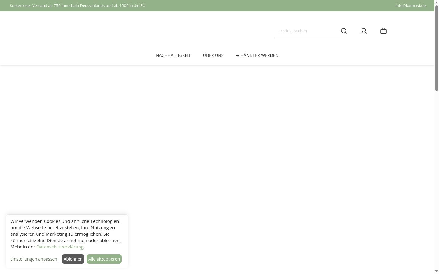 Screenshot tal-banner tal-kunsens muri qabel kwalunkwe interazzjoni
