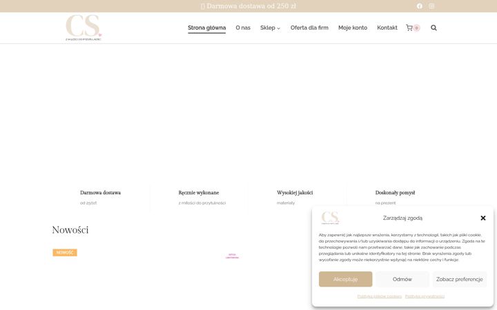 Screenshot of cozystory.pl