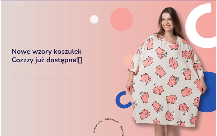Snímek obrazovky cozzzy.pl