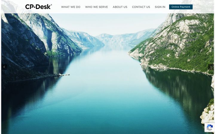 Screenshot of cp-desk.com